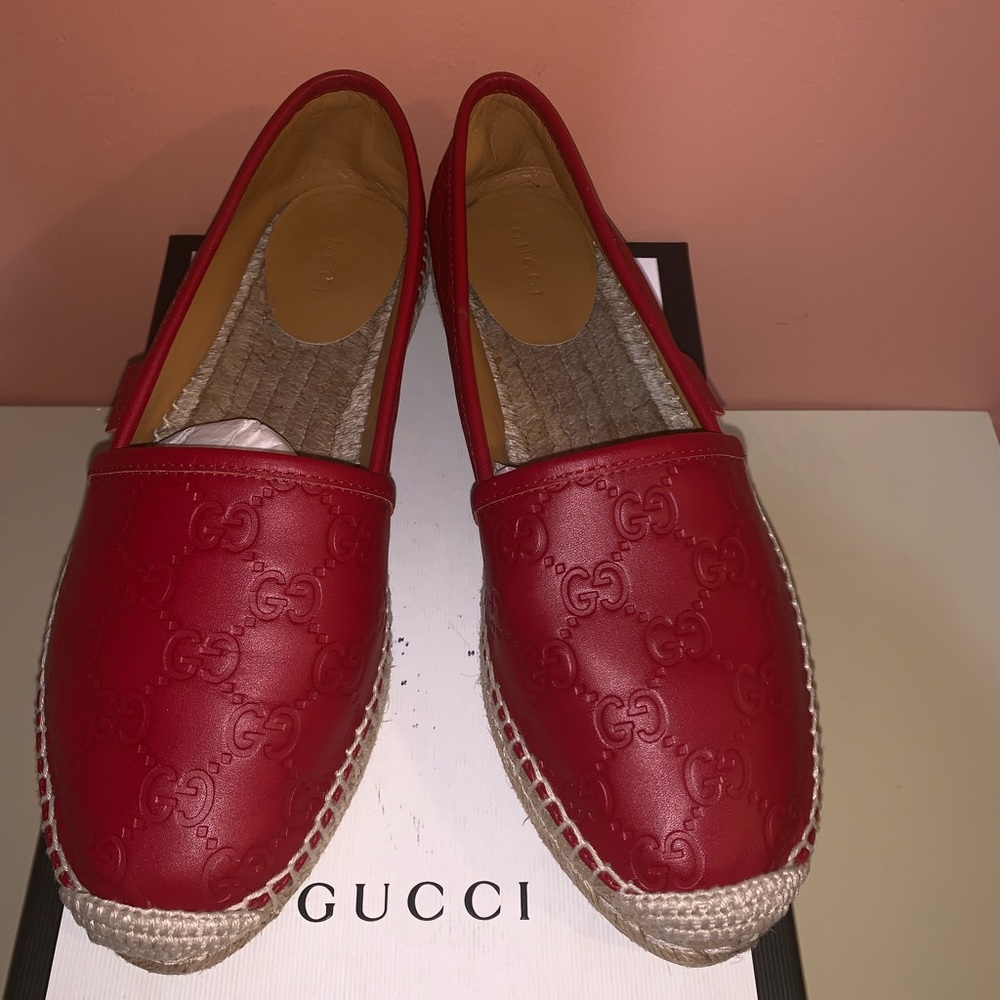 Gucci Espadrille Flats